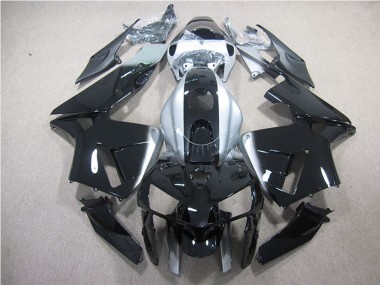 2007-2008 Honda CBR600RR Bike Fairings - Silver Glossy Black Canada