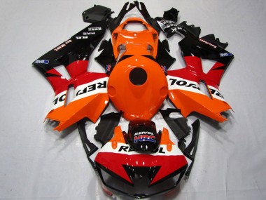 2013-2023 Honda CBR600RR Motorcycle Fairings Kits - Orange White Red Glossy Black Repsol Canada