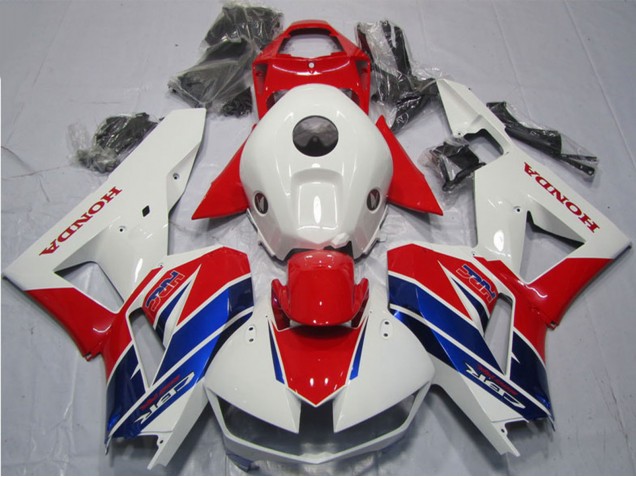 2013-2023 Honda CBR600RR Bike Fairings - White Red Blue HRC Canada