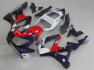 2000-2001 Honda CBR900RR 929 Motorcycle Fairings - White Red Dark Blue Canada