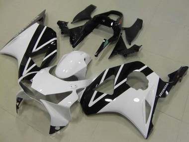 2002-2003 Honda CBR900RR 954 Motorcycle Fairing - White Glossy Black Canada
