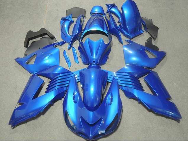 2006-2011 Kawasaki ZX14R ZZR1400 Motorcycle Fairings - Blue Canada