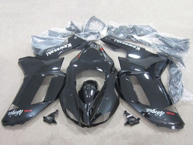 2007-2008 Kawasaki ZX6R Motorcycle Fairings - Black Ninja 636 Canada