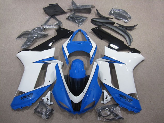 2007-2008 Kawasaki ZX6R Motorcycle Fairing Kits - Black Canada