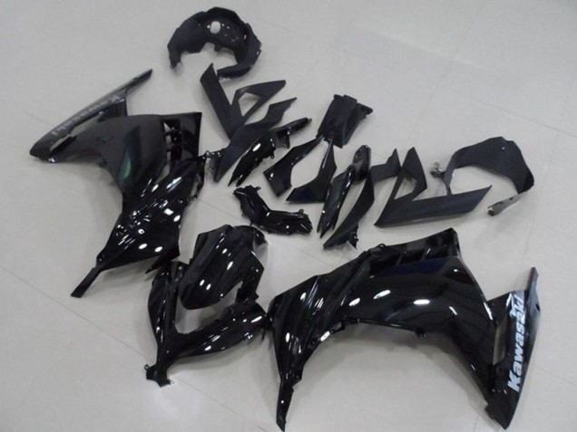 2013-2018 Kawasaki ZX300R Motorcycle Fairing - Glossy Black Canada