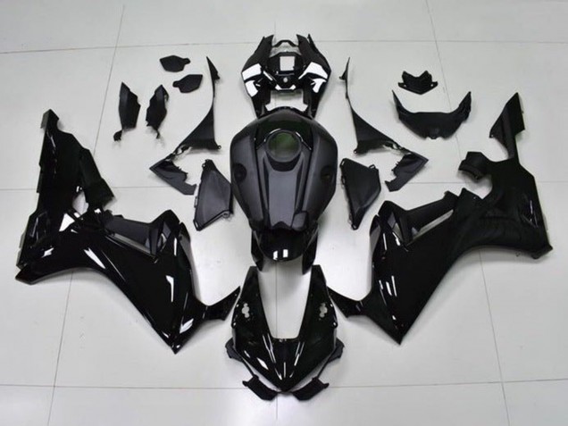 2017-2023 Honda CBR1000RR Motorcycle Fairings - Glossy Black Matte Black Canada