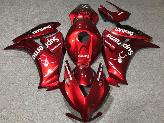 2012-2016 Honda CBR1000RR Motorcycle Fairings - Deep Red Supreme Canada