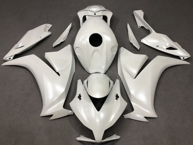 2012-2016 Honda CBR1000RR Motorcycle Fairings - Pearl White Canada