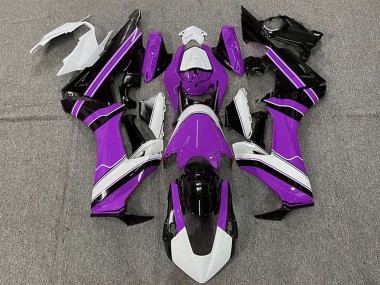 2017-2024 Honda CBR1000RR Motorcycle Fairing - White Purple Glossy Black Canada