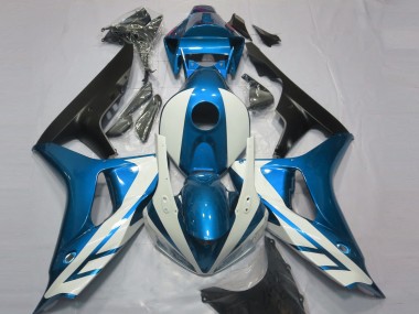2006-2007 Honda CBR1000RR Motorcycle Fairings - Blue White Matte Black Canada