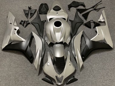 2006-2007 Honda CBR1000RR Motorcycle Fairings - Silver Matte Black Canada