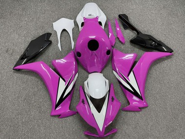 2012-2016 Honda CBR1000RR Motorcycle Fairings - White Pink Canada