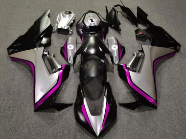 2017-2024 Honda CBR1000RR Motorcycle Fairings - Silver Pink Glossy Black Canada