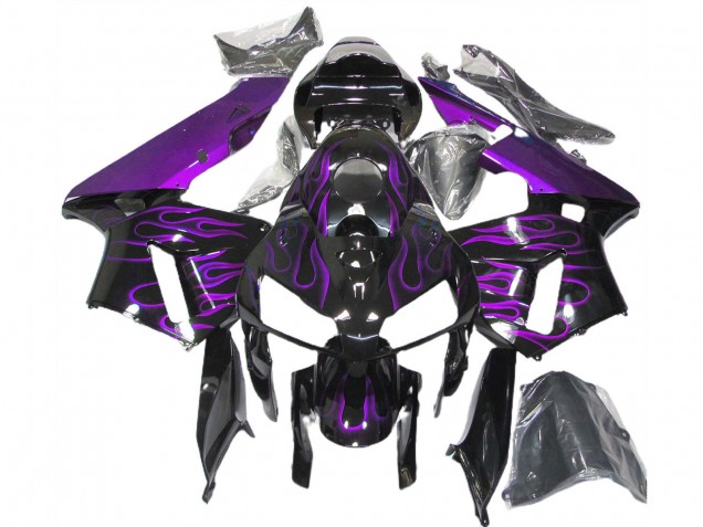 2005-2006 Honda CBR600RR Motorcycle Fairings - Purple Flame Canada