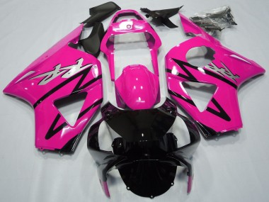 2002-2003 Honda CBR954RR Motorcycle Fairing - Pink Glossy Black Canada