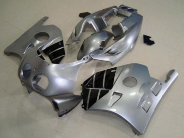 1990-1998 Honda CBR250RR Motorcycle Fairings - Silver Glossy Black Canada