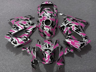 2002-2013 Honda VFR 800 Motorcycle Fairings - Pink Camouflage Canada
