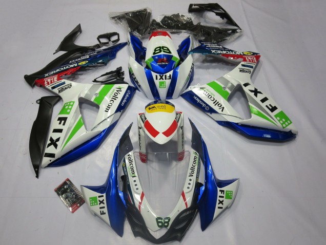 2009-2016 Suzuki GSXR 1000 Motorcycle Fairings - Fixi Canada