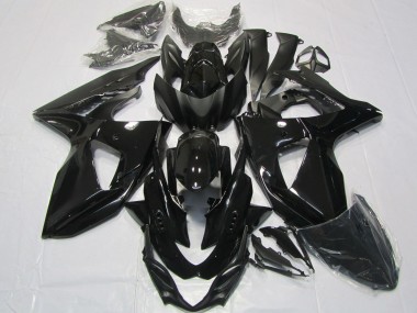 2009-2016 Suzuki GSXR 1000 Motorcycle Fairings - Glossy Black Canada