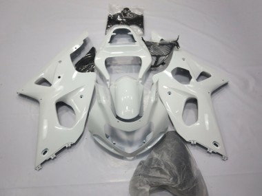2000-2002 Suzuki GSXR 1000 Motorcycle Fairings - Glossy White Canada