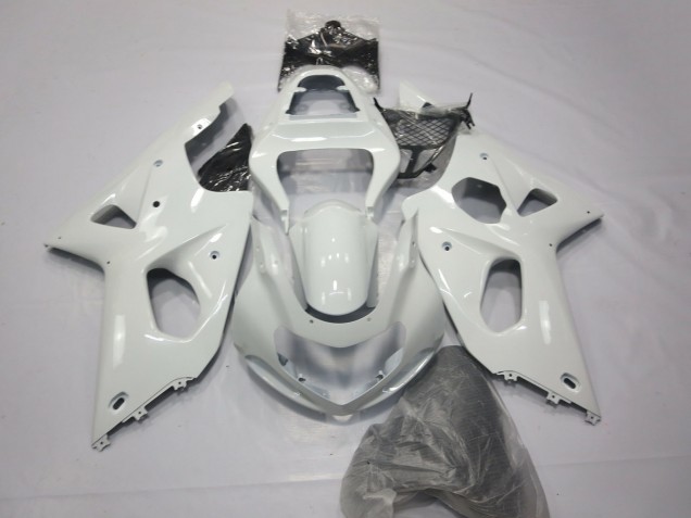 2000-2002 Suzuki GSXR 1000 Motorcycle Fairings - Glossy White Canada
