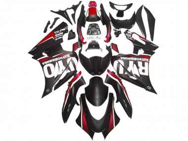 2017-2025 Suzuki GSXR 1000 Abs Motorcycle Fairings - Matte Black Red Canada