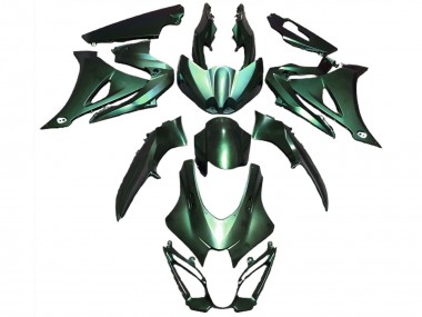 2017-2025 Suzuki GSXR 1000 Motorcycle Fairings - Matte Green Canada