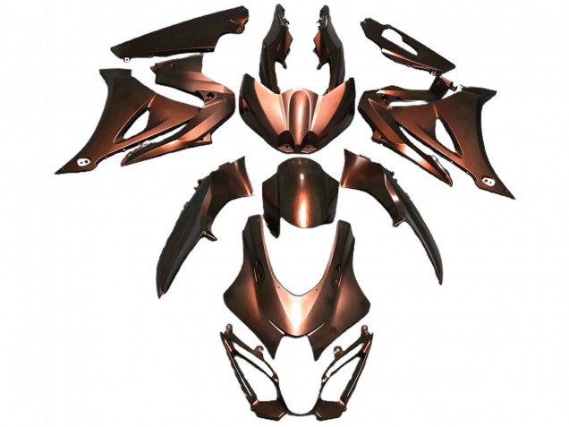 2017-2025 Suzuki GSXR 1000 Motorcycle Fairings - Matte Orange Canada