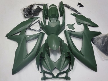 2008-2010 Suzuki GSXR 600 / GSXR 750 Motorcycle Fairings - Army Green Canada