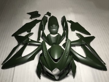 2008-2010 Suzuki GSXR 600 / GSXR 750 Motorcycle Fairings - Matte Green Canada