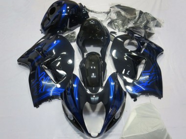 1996-2007 Suzuki GSXR 1300 Motorcycle Fairings - Electric Blue Canada