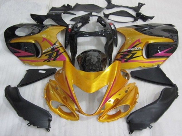 2008-2020 Suzuki GSXR 1300 Motorcycle Fairings - Gold Black Canada
