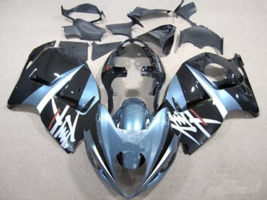 1996-2007 Suzuki GSXR 1300 Motorcycle Fairings - Light Blue and Black Canada