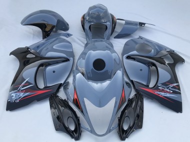 2008-2020 Suzuki GSXR 1300 Motorcycle Fairings - Nardo Grey Black Red Canada