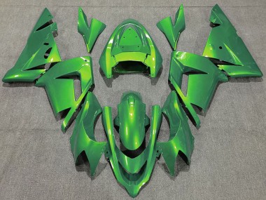 2004-2005 Kawasaki ZX10R Motorcycle Fairings - Glossy Green Canada