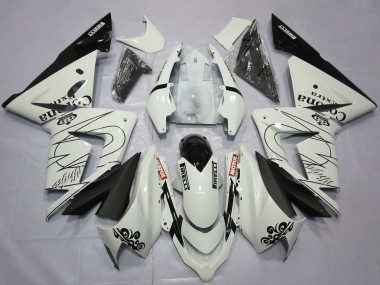 2004-2005 Kawasaki ZX10R Motorcycle Fairings - White Corona Canada