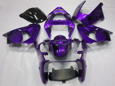 2000-2002 Kawasaki ZX6R Motorcycle Fairings - Purple Canada
