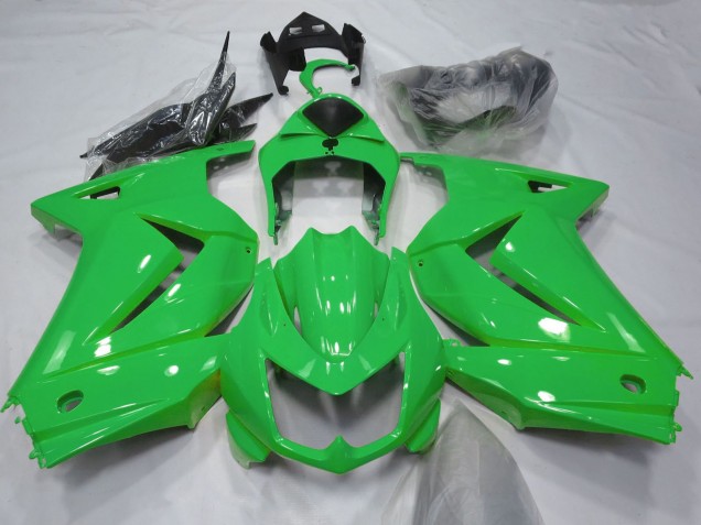 2008-2012 Kawasaki Ninja 250 Motorcycle Fairing - Green Canada