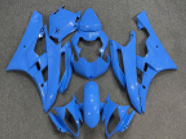 2006-2007 Yamaha R6 Motorcycle Fairings - Blue Canada