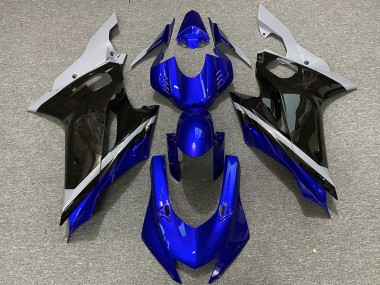 2017-2023 Yamaha R6 Motorcycle Fairings - Grey Blue Glossy Black Canada