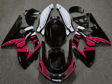 1996-2007 Yamaha YZF600R Thundercat Motorcycle Fairings - Glossy Black Pink White Canada