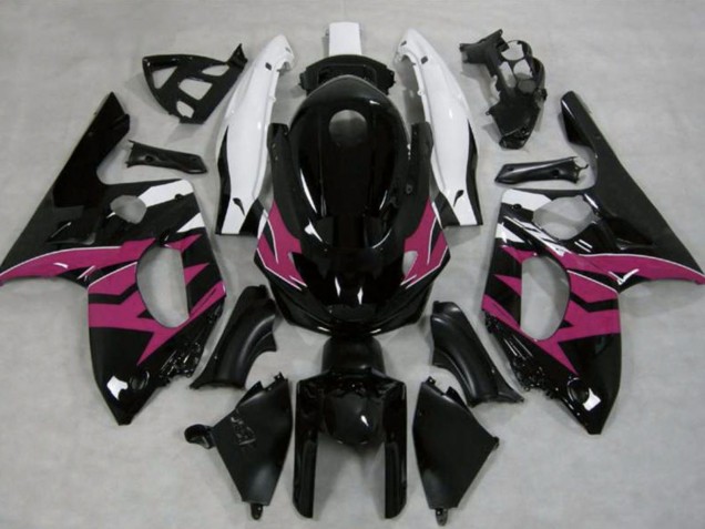 1996-2007 Yamaha YZF600R Thundercat Motorcycle Fairings - Glossy Black Dark Pink White Canada
