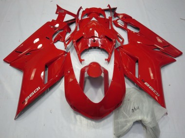 2007-2014 Ducati 1098 Motorcycle Fairings - Red Canada