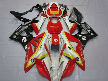 2009-2014 BMW S1000RR Motorcycle Fairings - White Red Yellow Glossy Black Canada