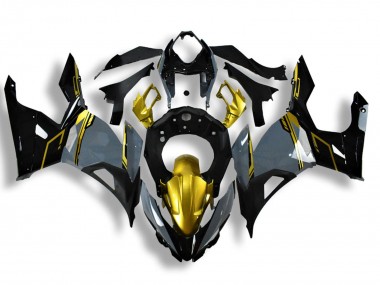 2018-2024 Kawasaki Ninja 400 Motorcycle Fairings - Nardo Grey Gold Black Canada