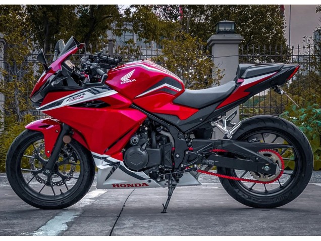 2022 Honda CBR400R Motorcycle Fairings - Red White Canada