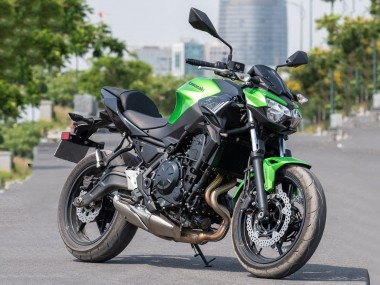 2020-2025 Kawasaki Ninja Z650 Motorcycle Fairings - Green Black Canada