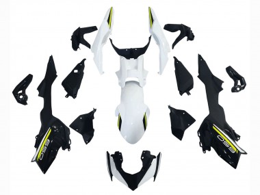 2020-2025 Kawasaki Ninja Z650 Motorcycle Fairings - White Black Green Canada