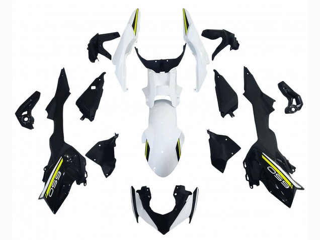 2020-2025 Kawasaki Ninja Z650 Motorcycle Fairings - White Black Green Canada