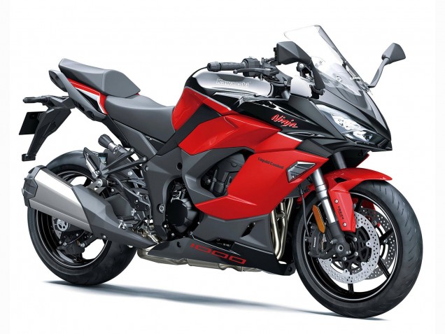 2020-2025 Kawasaki Z1000SX Motorcycle Fairings - Black Red Ninja Canada